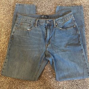 Mens Gap denim straight jeans